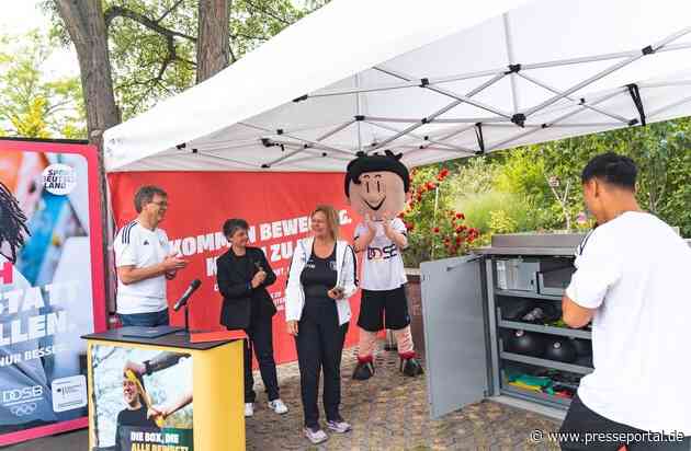 Berlin macht den Anfang: Sportbox im Olympiapark steht ab sofort kostenlos zur Verfügung