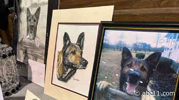 LIVE: Memorial service being held for WCSO K9 officer Santos