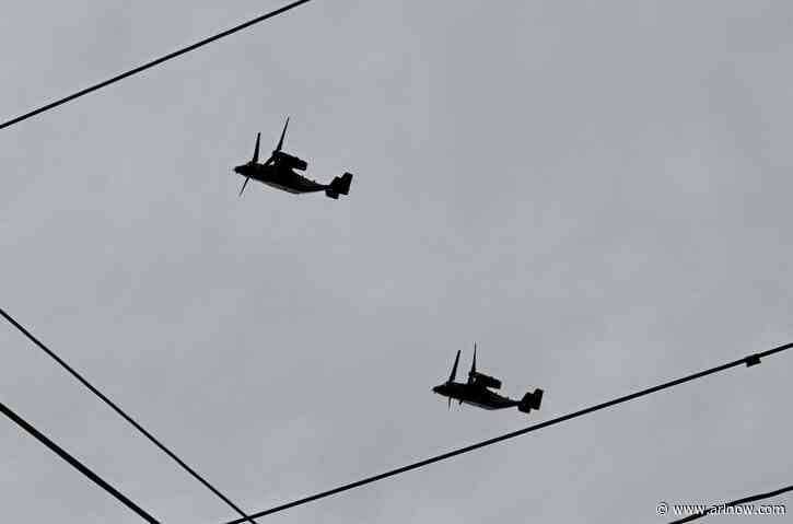 Pair of military flyovers planned Thursday