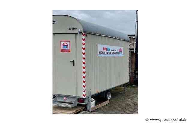 POL-LDK: Kennzeichen entwendet + Unfallfahrer flüchtet + Bauwagen gestohlen