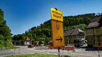 Verkehr bei Station Teinach: Kreisverkehr kommt – doch vorerst ist er weg