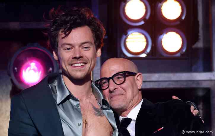 Watch Stanley Tucci show off his dance moves at Harry Styles gig