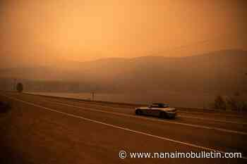 Northern B.C. wildfire nudges key northern highway, Island route still cut by flames