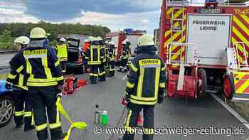 Schwerer Unfall am Autobahnkreuz Wolfsburg – Verletzter