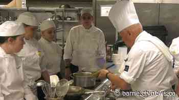 Students in Barrie take part in a free assistant cook pre-apprentice program