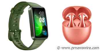Huawei lança fone sem fio e pulseira inteligente no Brasil; conheça as novidades