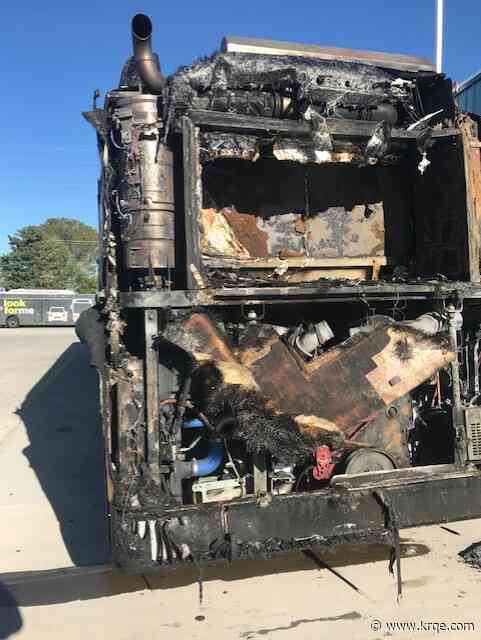 Mechanical issues on ART bus spark engine fire