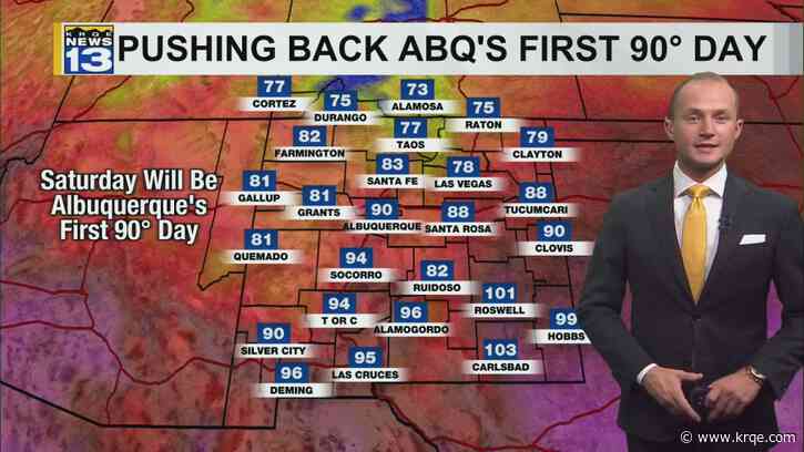 Summer-like temperatures arriving