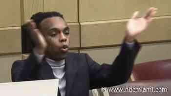 See the moment YNW Melly blows a kiss during murder trial — and victim's mom reacts