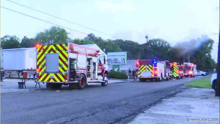 Still rebuilding after 2022 fire, Baton Rouge church targeted by arsonist Wednesday morning