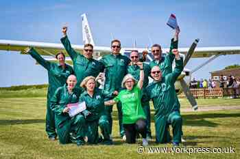 Fearless fundraisers hit £56k for Macmillan with 'Jump of Their Lives'