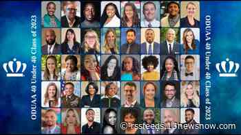 ODU Alumni Association's 2023 class of '40 Under 40' announced