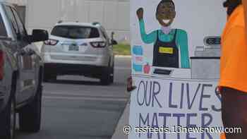Dollar Tree, Family Dollar employees rally for change at company headquarters