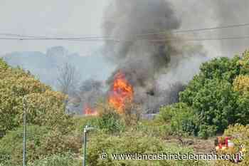 England and Wales wildfire risk raised to 'very high'