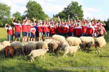 Athleten der „Special Olympics“ entspannen sich im Kalletal