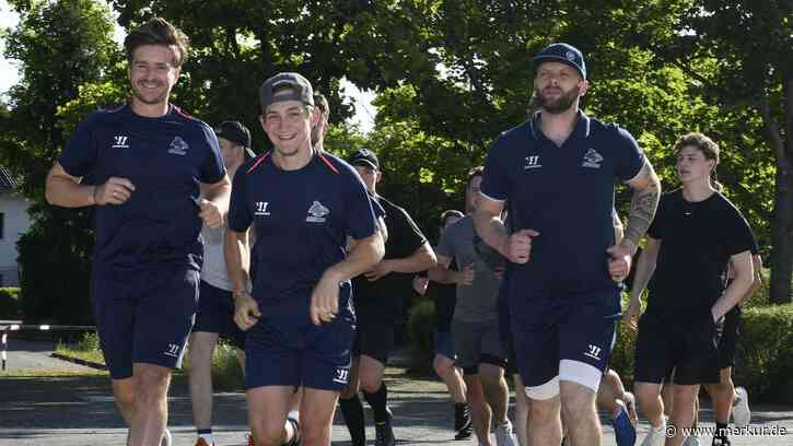 Durch den Wald und an die Geräte - River Rats starten ins Sommertraining