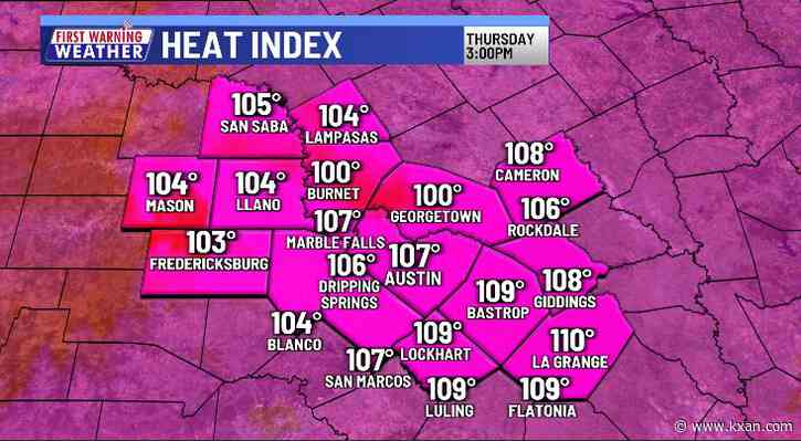 Risk of strong storms mixed with dangerous heat
