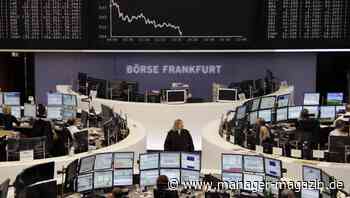 Börse: Dax gibt vor EZB-Entscheidung nach, Bitcoin mit Kursrutsch