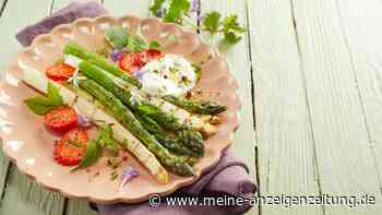 Saisonale Highlights zu gesundem Snack vereint: Erdbeer-Spargel-Salat 