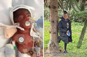 Stratford mother's miracle baby set for secondary school