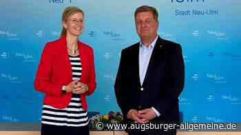 Der Staatsminister nimmt eine Neu-Ulmer Wunschliste mit nach München