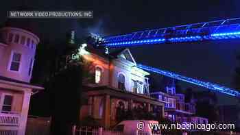 Firefighter injured after historic home in Austin catches fire