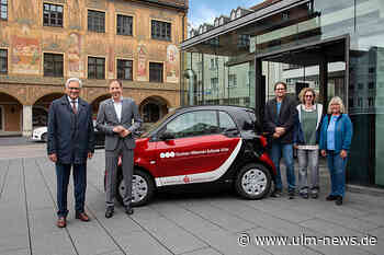 E-Smart auf sinnvoller Mission: Sparkasse Ulm übergibt Auto an Gustav-Werner-Schule