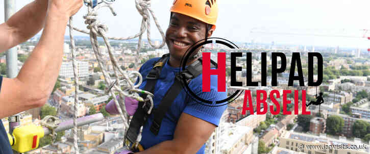 A chance to abseil off Europe’s highest helipad