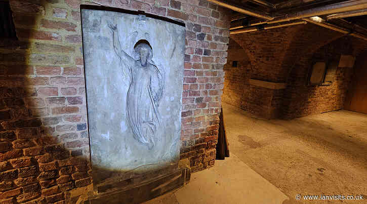 Go on a tour of a church crypt in Greenwich