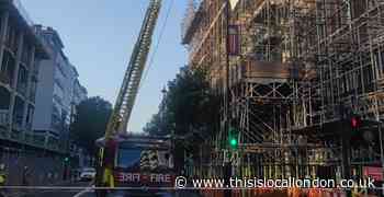Probe begins into cause of office block blaze in Marylebone