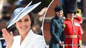 In neuer Rolle: Erscheint Kate Middleton in Militäruniform zu „Trooping the Colour“?
