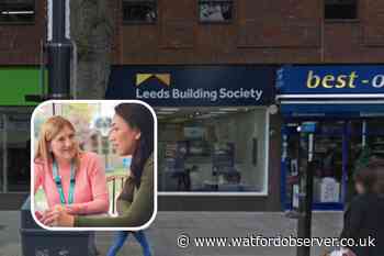 Dementia UK holds clinics in Leeds Building Society, Watford
