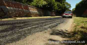West Country road melts live as surface temperatures reach 50C