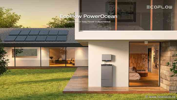 EcoFlow wprowadza do oferty baterię solarną do instalacji domowych PowerOcean - kolejną innowację wspierającą niezależność energetyczną gospodarstw domowych