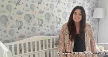 Scarlett Moffatt risks 'giving away' baby boy's name as she gives fans first look at his nursery