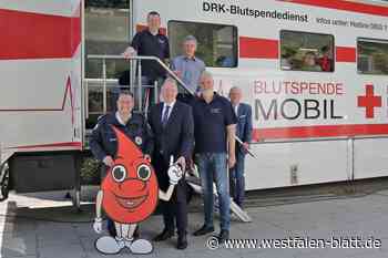 Blutspende am Hücker Moor: DRK mobilisiert mit besonderer Aktion