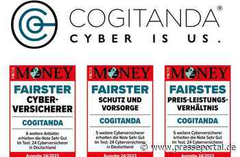 COGITANDA von Focus Money zu einem der fairsten Cyber-Versicherungsanbieter in Deutschland gekürt
