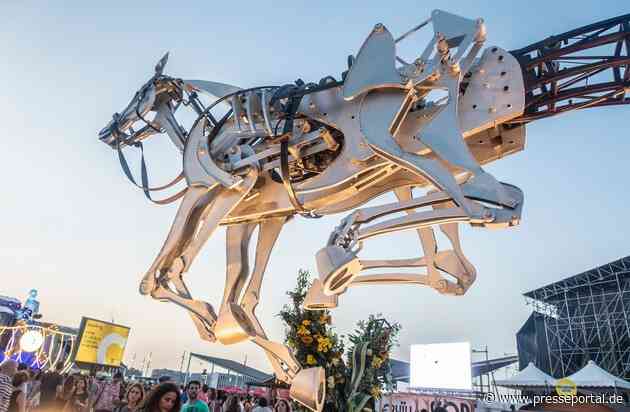 "The Iron Horse" - Highlight auf dem diesjährigen DIY-Festival / Majestätisches Eisenpferd galoppiert über die Maker Faire