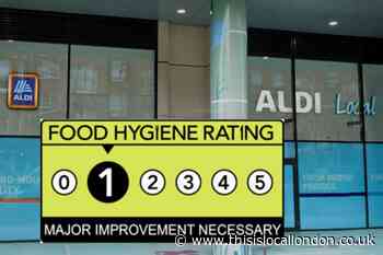Mouse poo found in Aldi Finchley Road by hygiene inspectors
