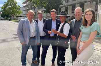 Richtfest für das neue Studierendenhaus am Klinikum Bielefeld Mitte