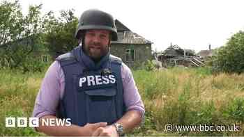 BBC reports from inside Ukrainian village liberated from Russia