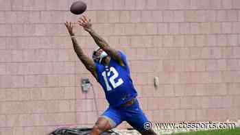 Giants' Darren Waller reveals why he changed his number from 83 to 12