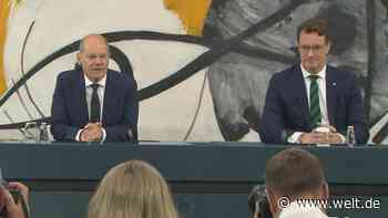 Scholz, Wüst und Weil informieren über Ergebnisse der Bund-Länder-Runde