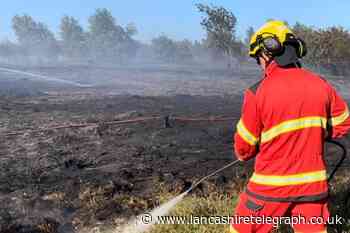 Accrington: Fire service praise new kit after Peel Park wildfire  