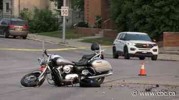 Charges laid in motorcycle-minivan crash that sent off-duty cop to hospital