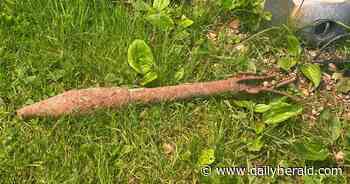 Bomb squad investigating potential old anti-tank rocket unearthed near Antioch