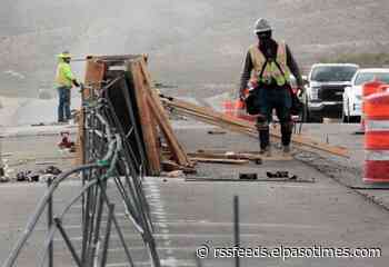 Anthony Gap roadwork two months ahead of schedule, halfway complete