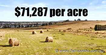 City sprawl swallows 'cow farm' in a rich reward for grazier