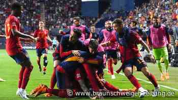 Spanien nach Sieg gegen Italien im Finale