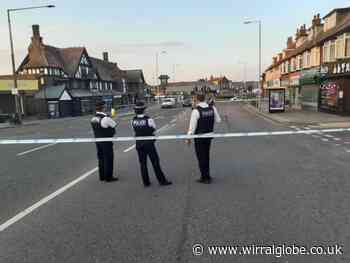 Police cordon off part of Moreton town centre after attack